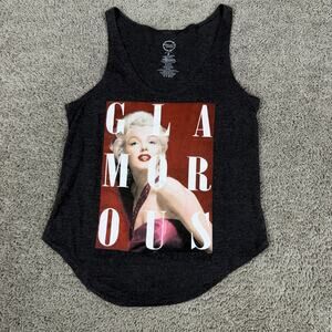 Project Karma Shirt Womens Small Gray Glamorous Tank Top Graphic How To Marry
